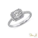 14 Karat Gold and Baguette Diamond (0.39ct) Ring | Dream It Jewels 