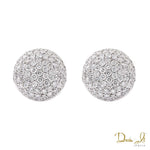 18 Karat Gold and Diamond (3.10ct) Custom Design Earrings | Dream It Jewels 