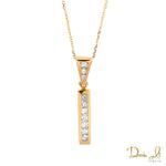 18 Karat Yellow Gold and Diamond (0.55ct) Pendant | Dream It Jewels 