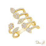 14 Karat Gold and Diamond(0.60ct) Fashion Ring