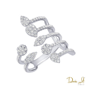 14 Karat Gold and Diamond(0.60ct) Fashion Ring